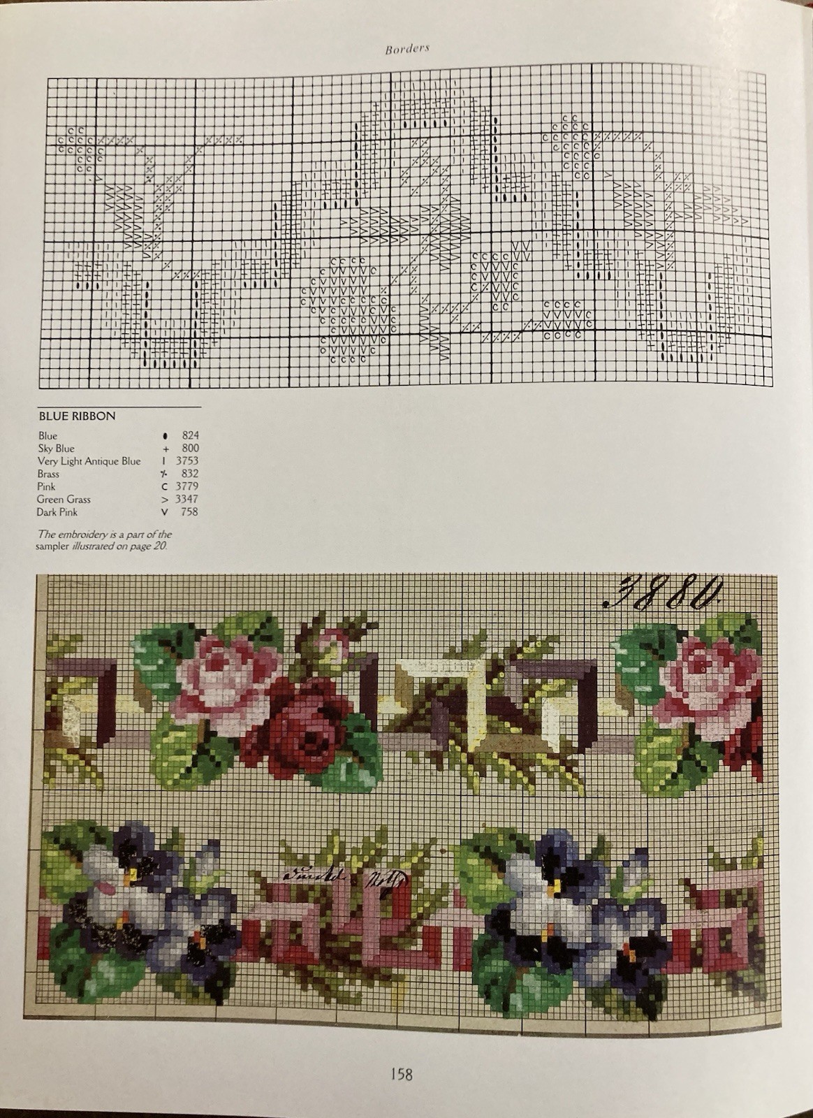 BERLIN WORK: SAMPLERS & EMBROIDERY OF THE 19TH CENTURY. Serena (1996, HC/DJ)
