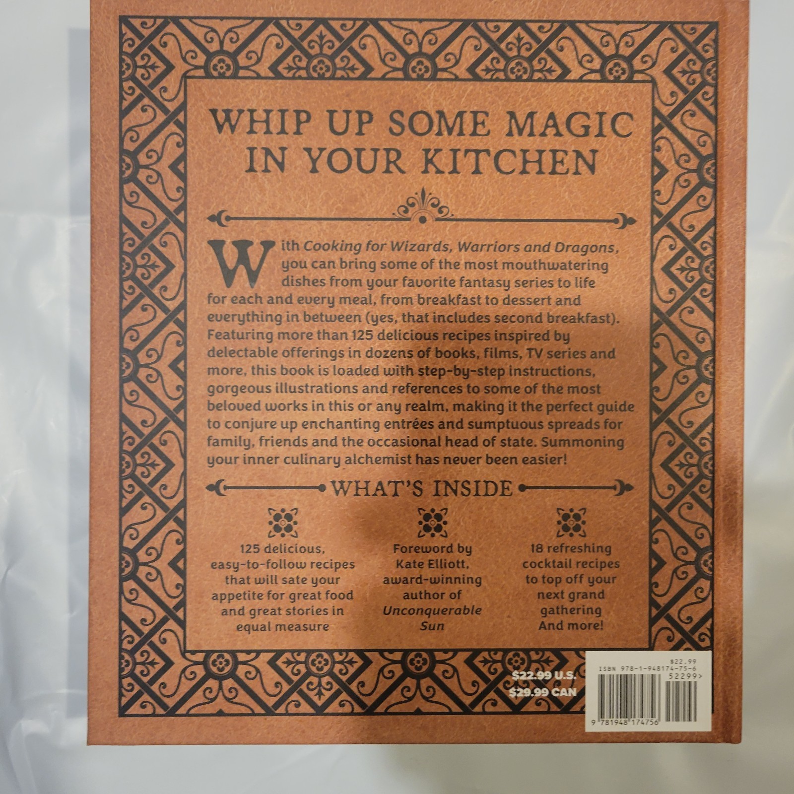 Cooking for Wizards, Warriors and Dragons: 125 Recipes Game Of Thrones, Witcher