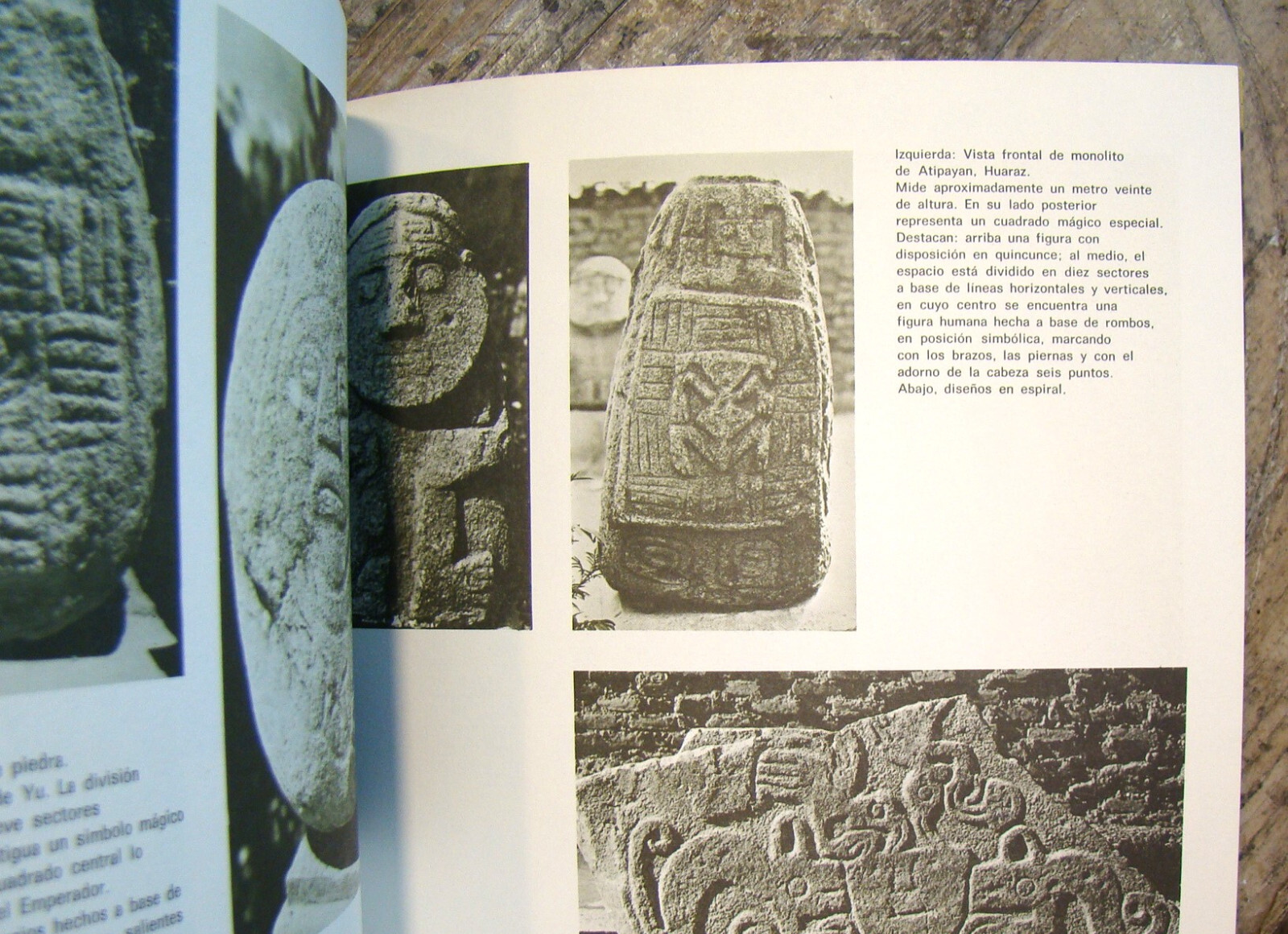 Huella 10 ~1972 PB~ Chavin Huaylas Lima Peru Archaeology Culture Native History