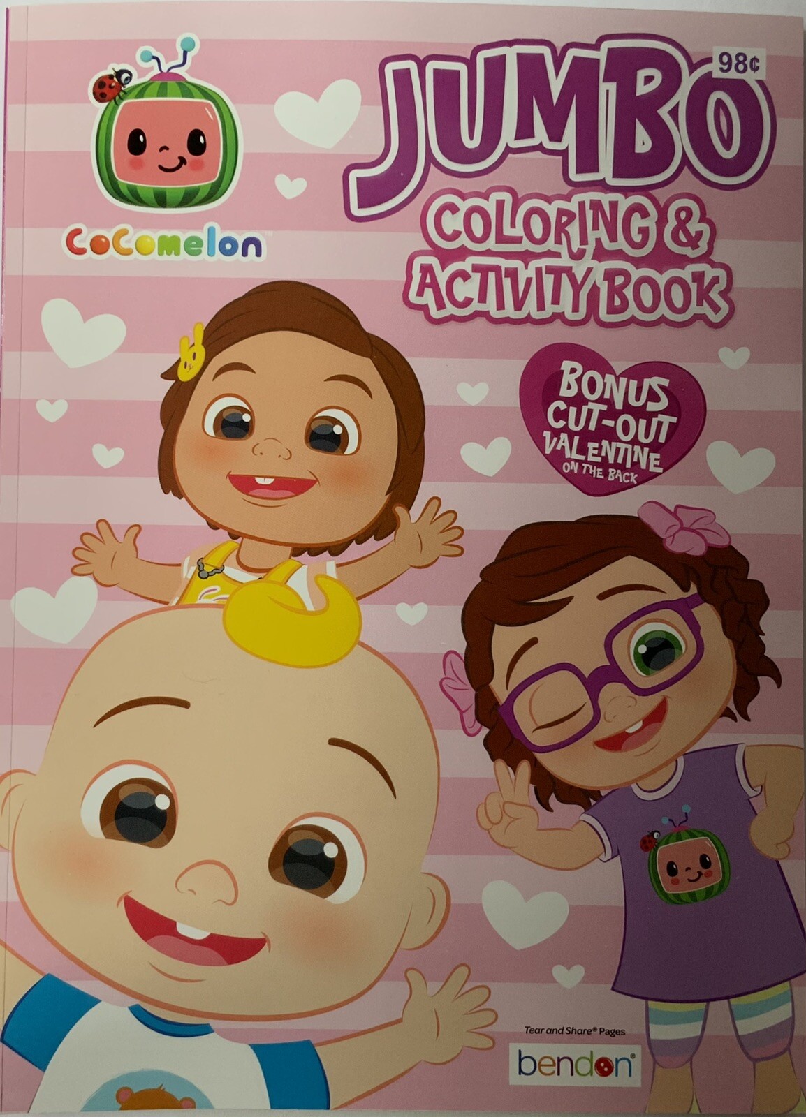 Cocomelon Jumbo Coloring & Activity Book