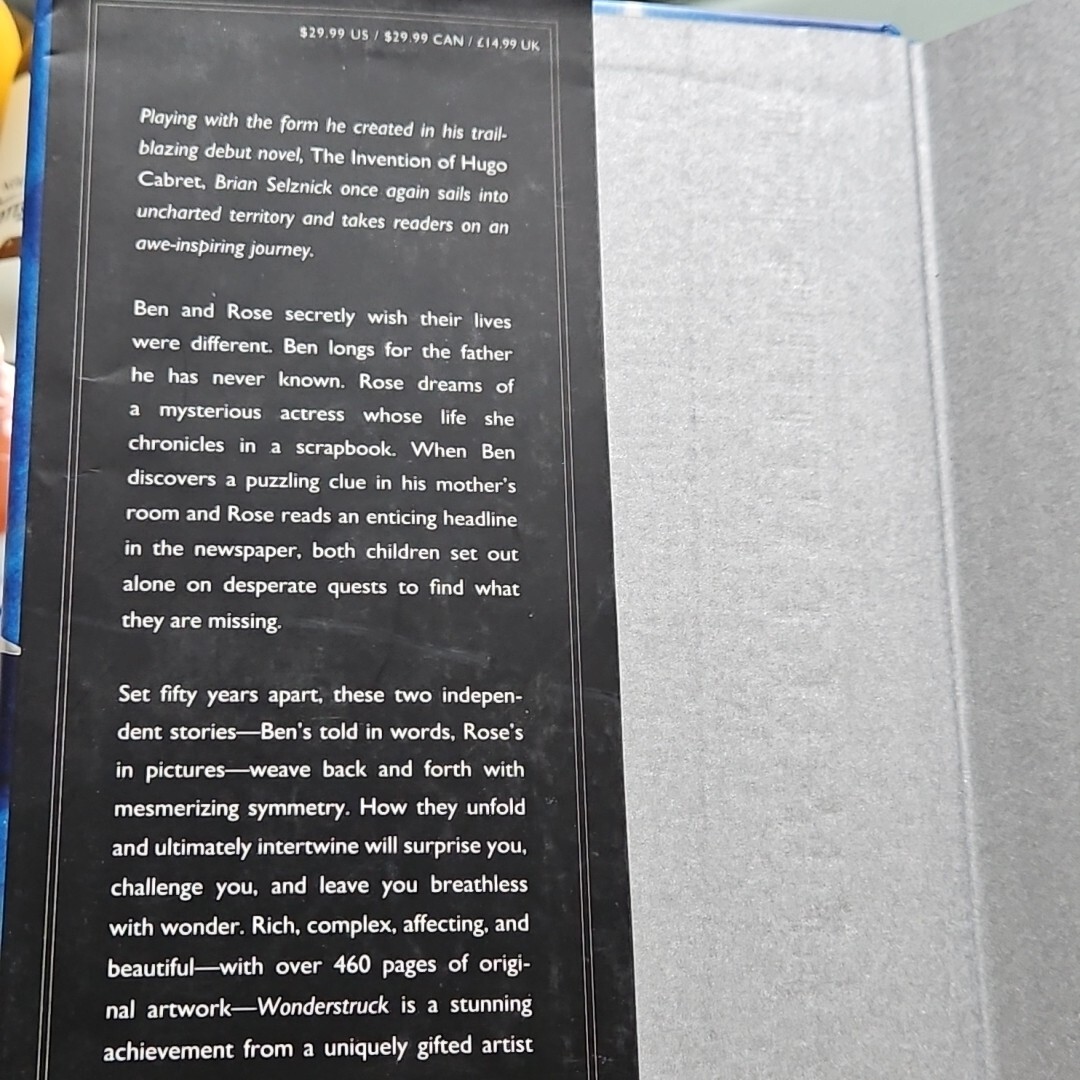 Wonder Struck Brian Selznick Scholastic Press Graphic Novel
