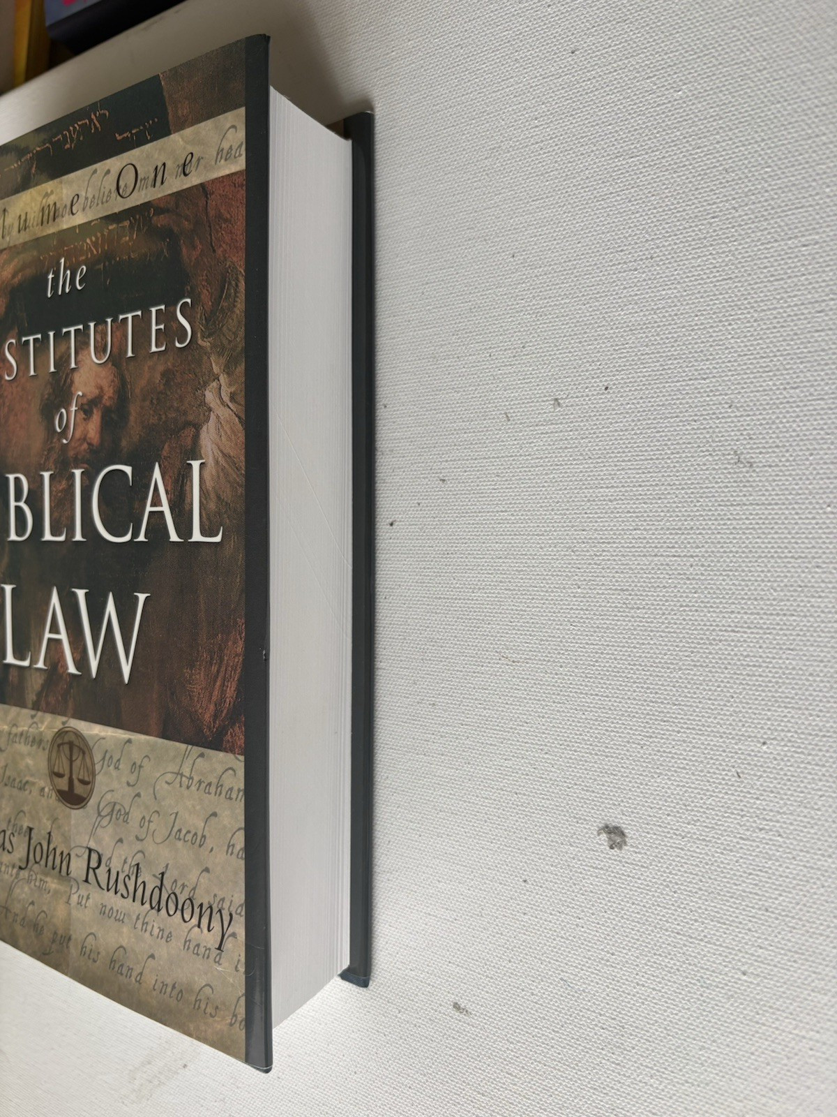 The Institutes of Biblical Law Volumes 1 &2 Rousas John Rushdoony
