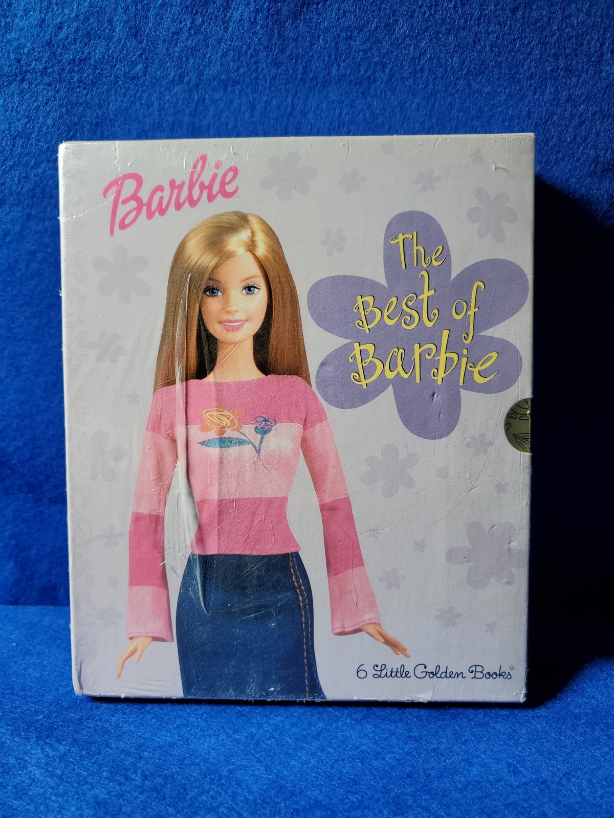 Barbie The Best of Barbie Golden Books 6-Book Box Set New Sealed (Tear in Plasti