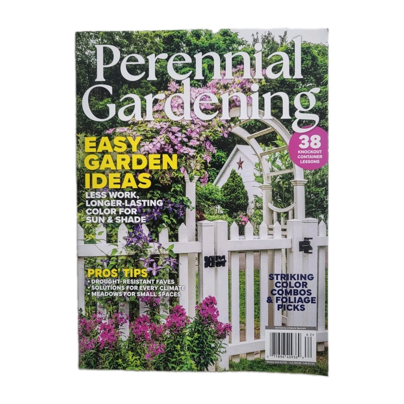 Perennial Gardening – Spring 2026 Issue -Easy Garden Ideas -Longer Lasting Color