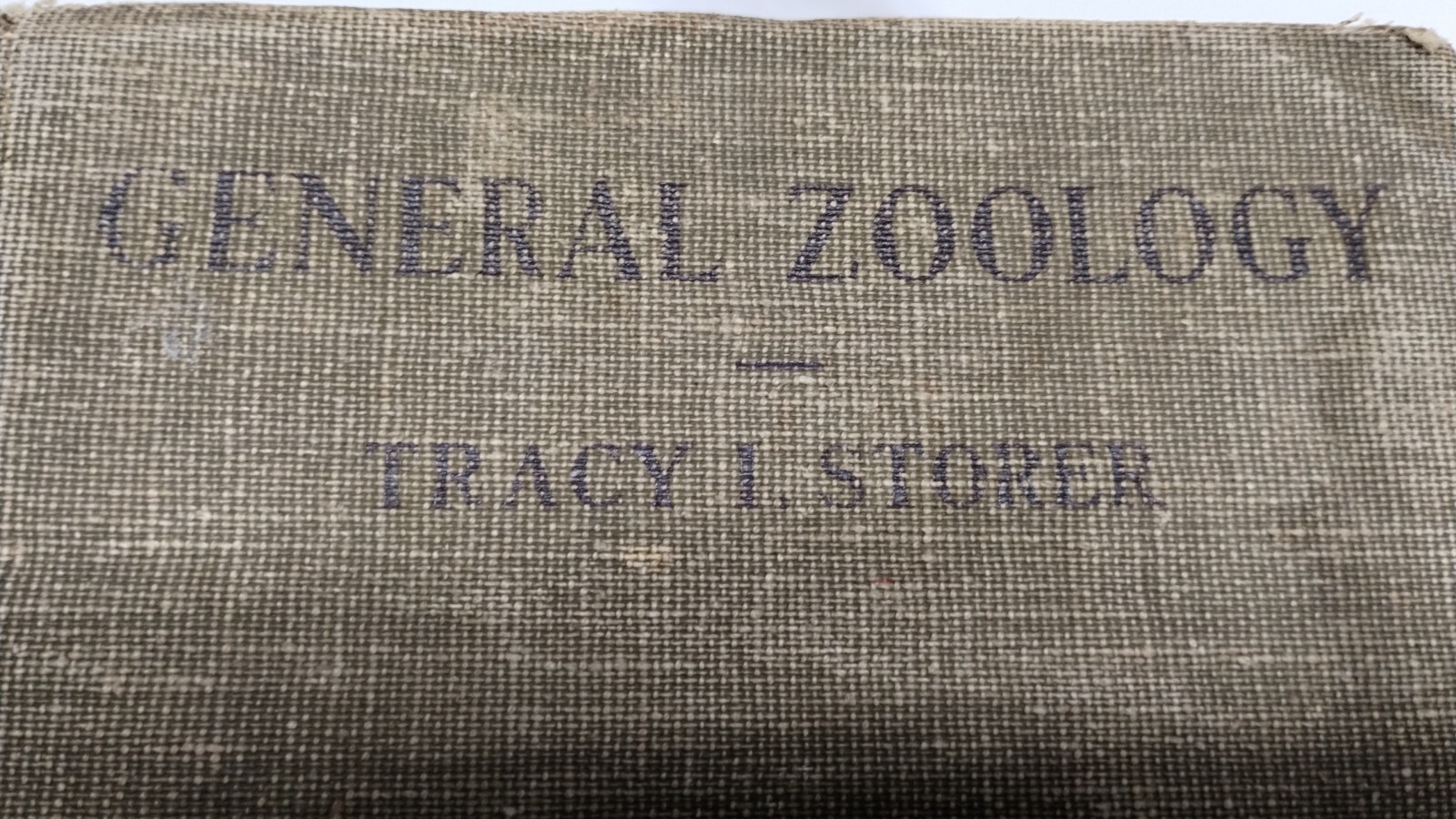 Old 1943 GENERAL ZOOLOGY Book ANIMALS ILLUSTRATED FISH MAMMALS BIRDS BIOLOGY