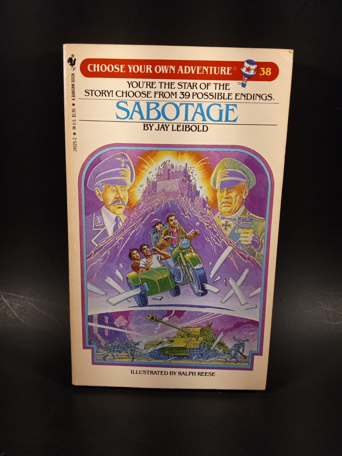 Sabotage Choose Your Own Adventure #38 1st Print Vintage 1984 CYOA