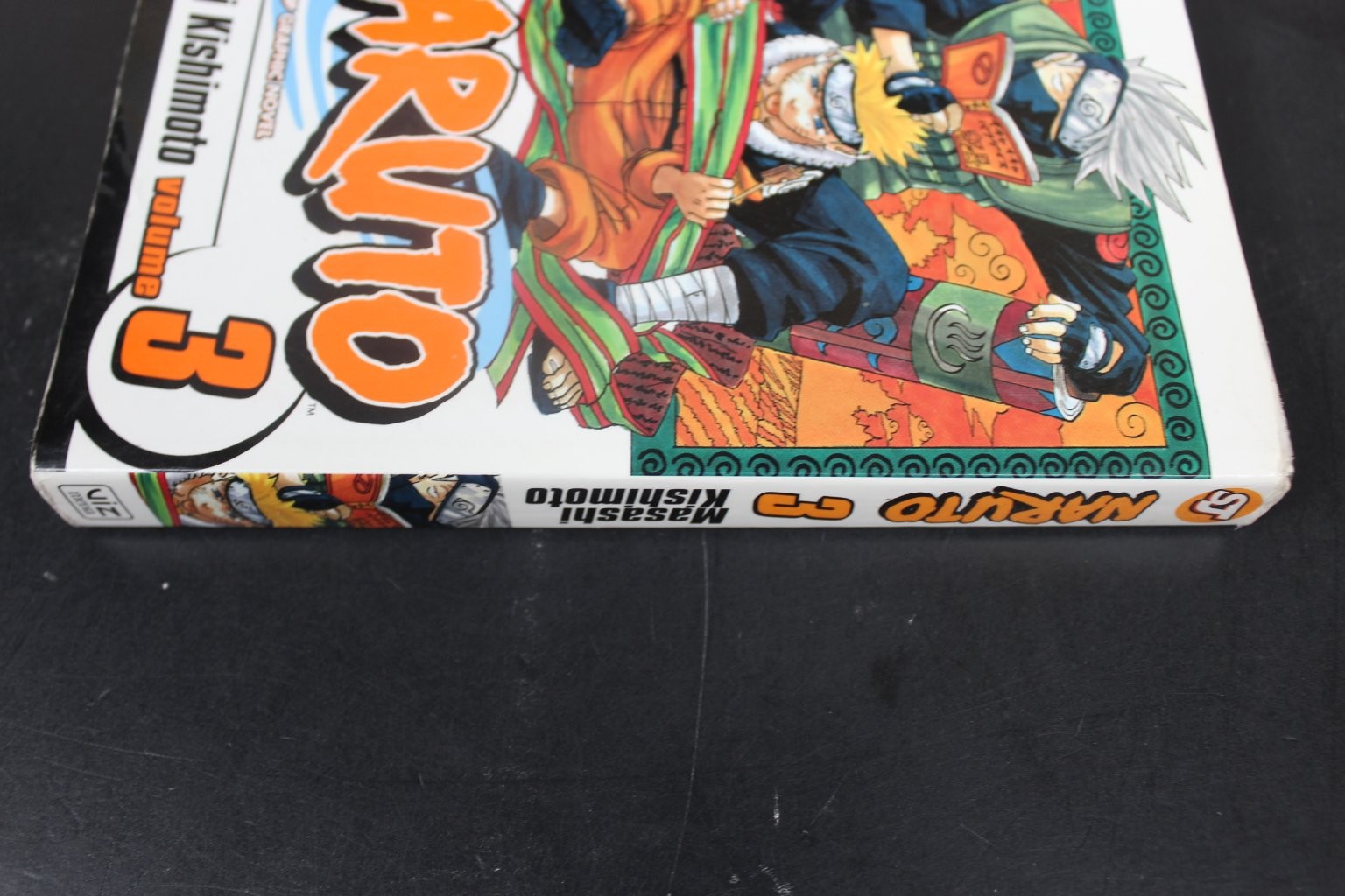 Naruto Vol 3 Bridge of Courage Masashi Kishimoto Manga Graphic Novel VIZ Media