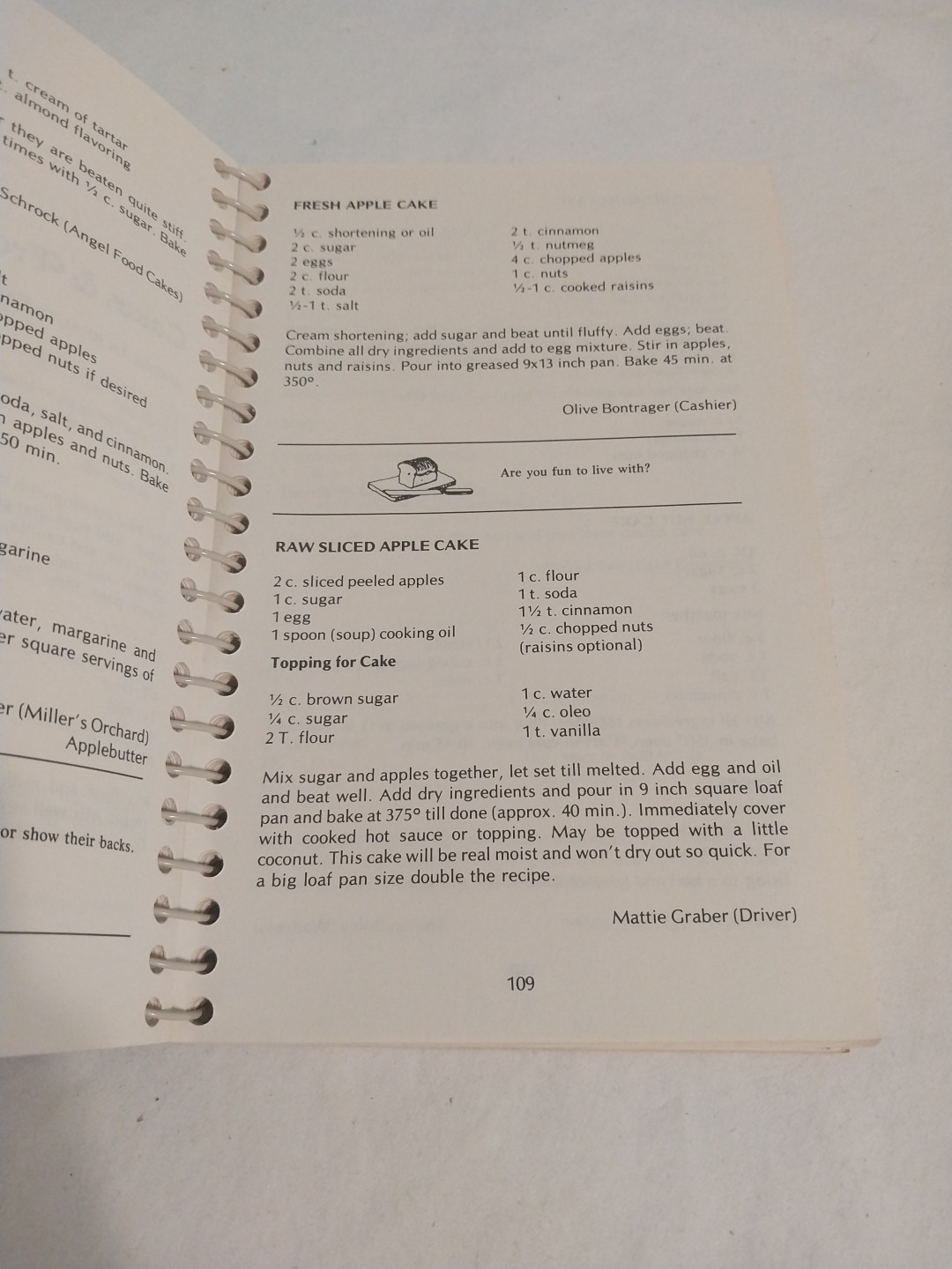 Amish Country Cookbook Volume 1 Revised 1979 Das Dutchman Essenhaus Spiral Dutch