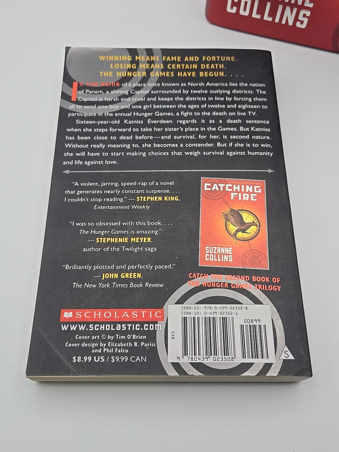 Hunger Games Books #1 And #2 – Book 1 Paperback, Book 2 Hardcover With Dustcover