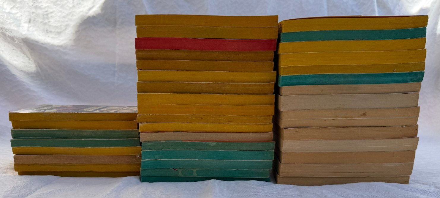 Rex Stout Lot of 39 Paperback Books Mysteries Nero Wolfe Vintage detective 1980s
