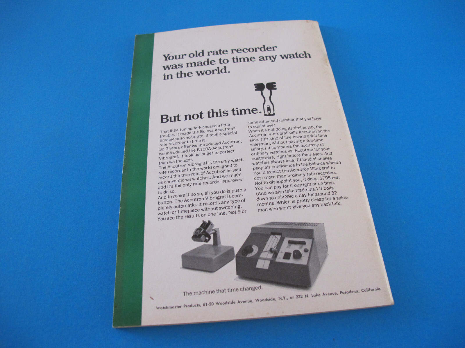 1966 American Horologist & Jeweler Booklet 74 Pages