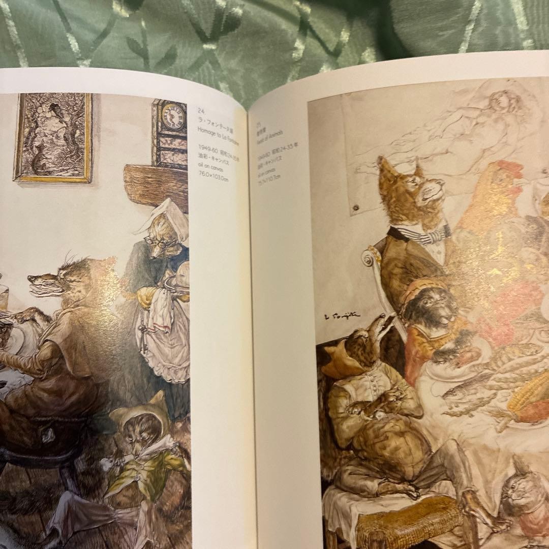 Fujita Tsuguharu War Paintings Art Record 30x21cm Exhibited Works