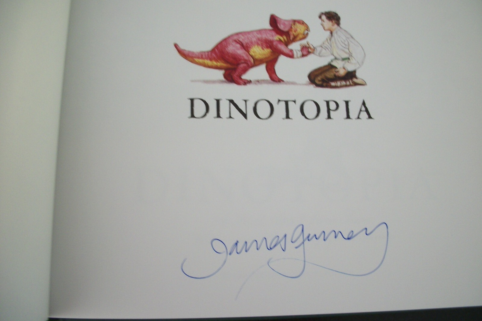 Dinotopia A Land Apart from Time by James Gurney 1998 – SIGNED BY James Gurney