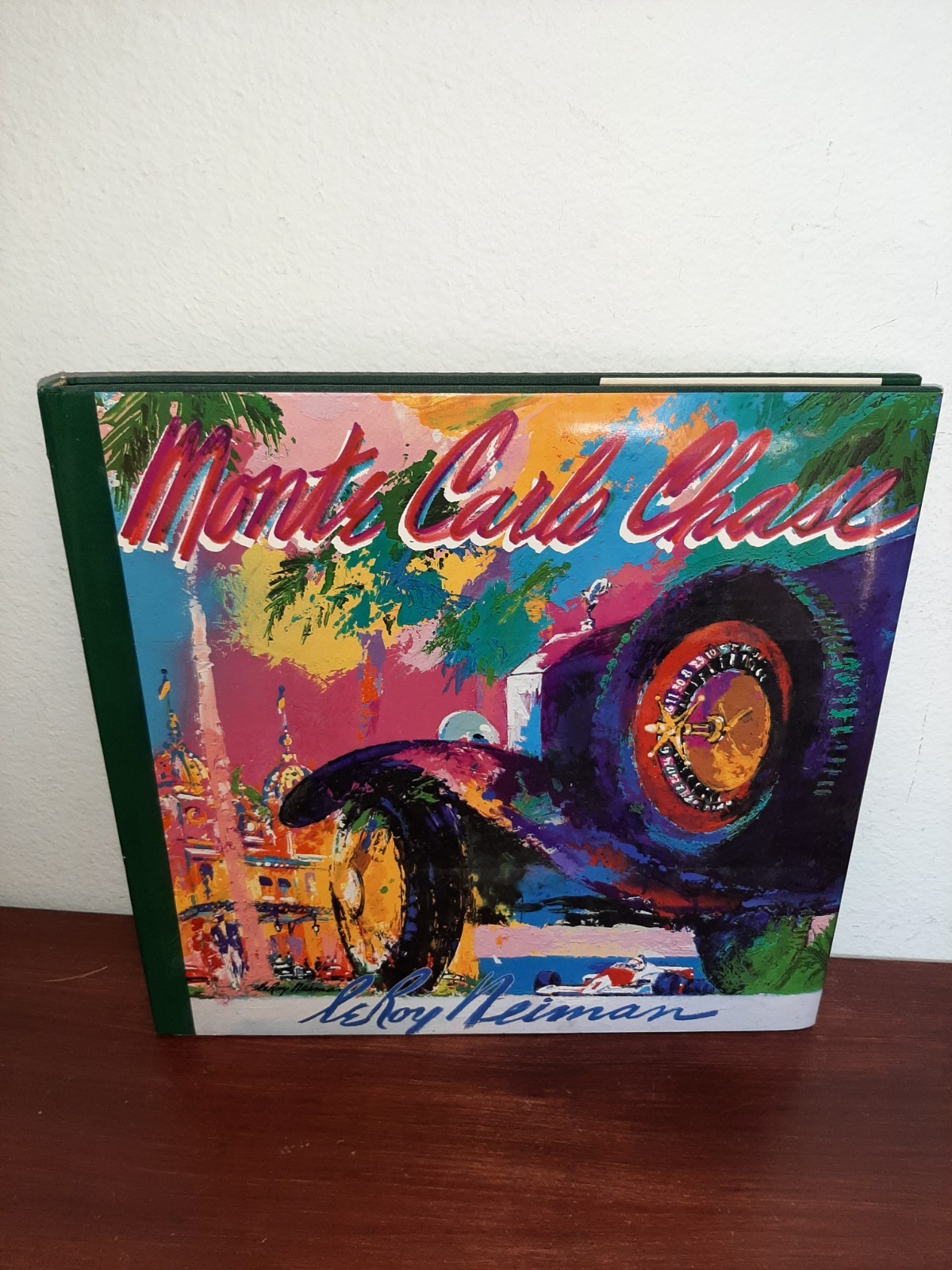 Monte Carlo Chase Leroy Neiman Signed Hardcover