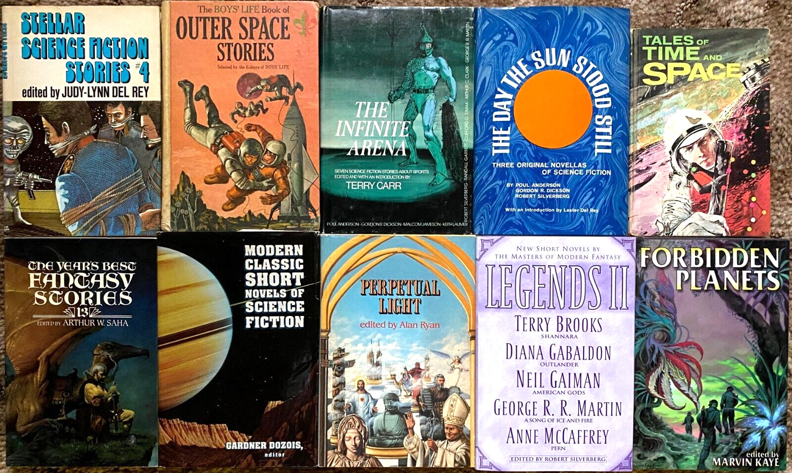 You Pick SCIENCE FICTION FANTASY ANTHOLOGY Books