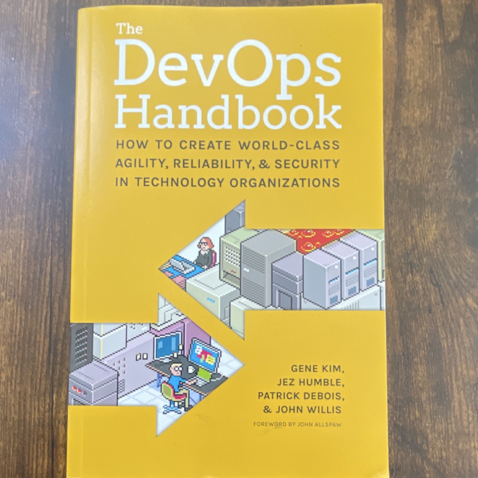 The DevOps Handbook by Gene Kim et al., IT Revolution Paperback, DevOps