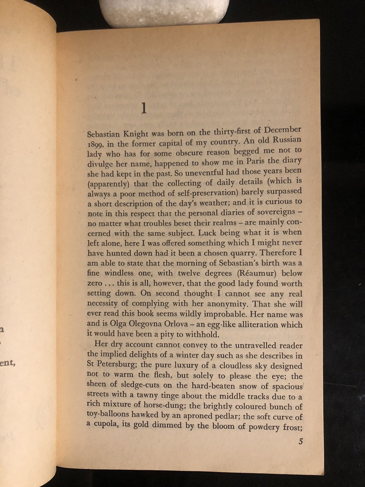 Vladimir Nabokov The Real Life Of Sebastian Knight Penguin UK 1964 First Ed. VG