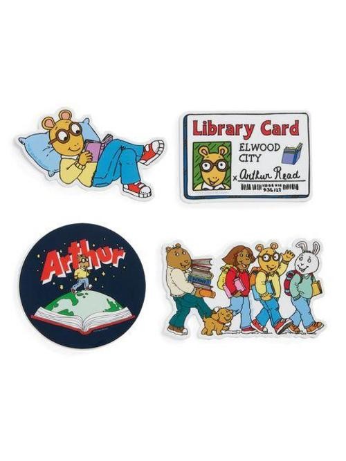 Arthur Stickers – Sticker Set of 4, Out Of Print