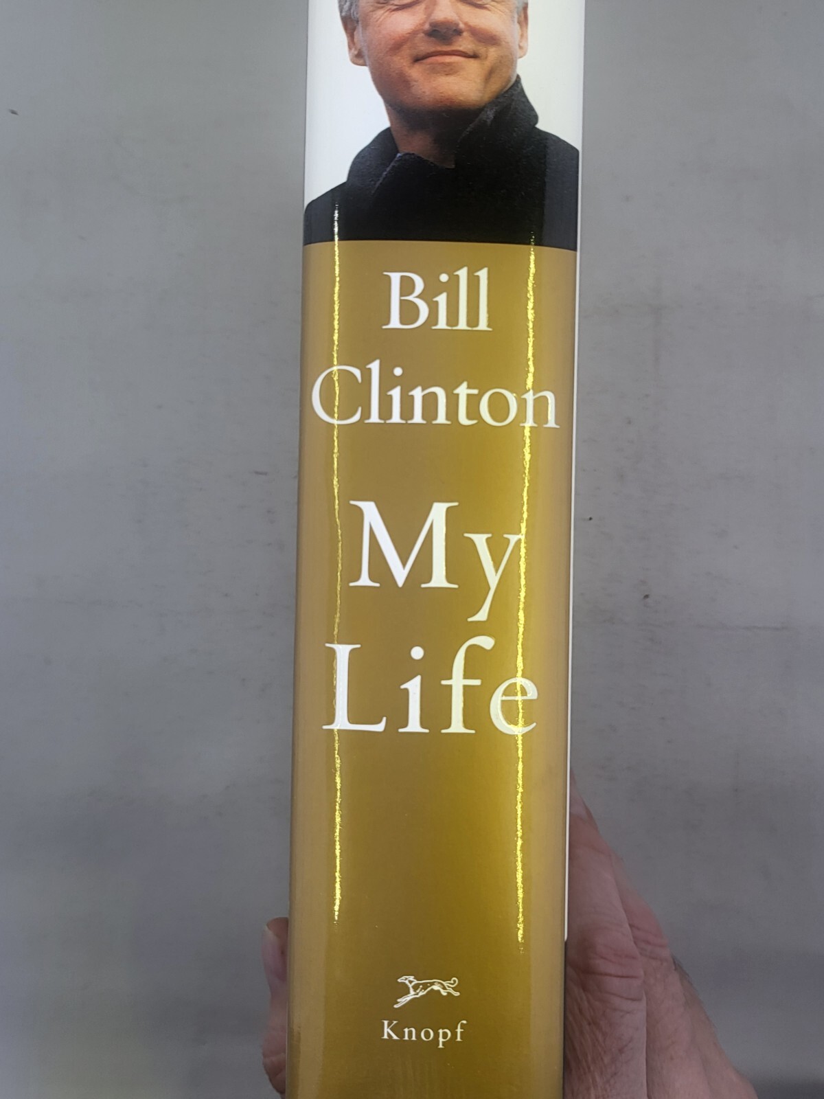 Bill Clinton My Life 1st Edition 2004 HBDJ with “Failure” Typographical Error