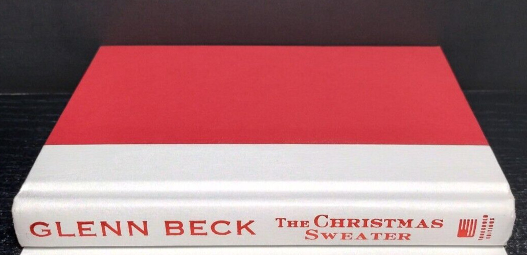 The Christmas Sweater HC 2008 Glenn Beck Balfe Wright Holiday Fiction Faith Fami