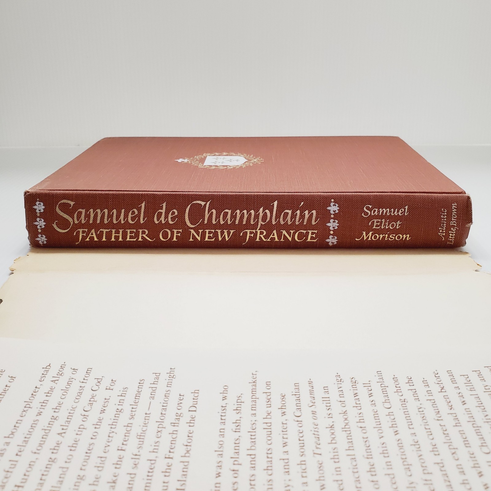 Samuel De Champlain Book Father of New France Samuel Eliot Morison 1972 Vintage