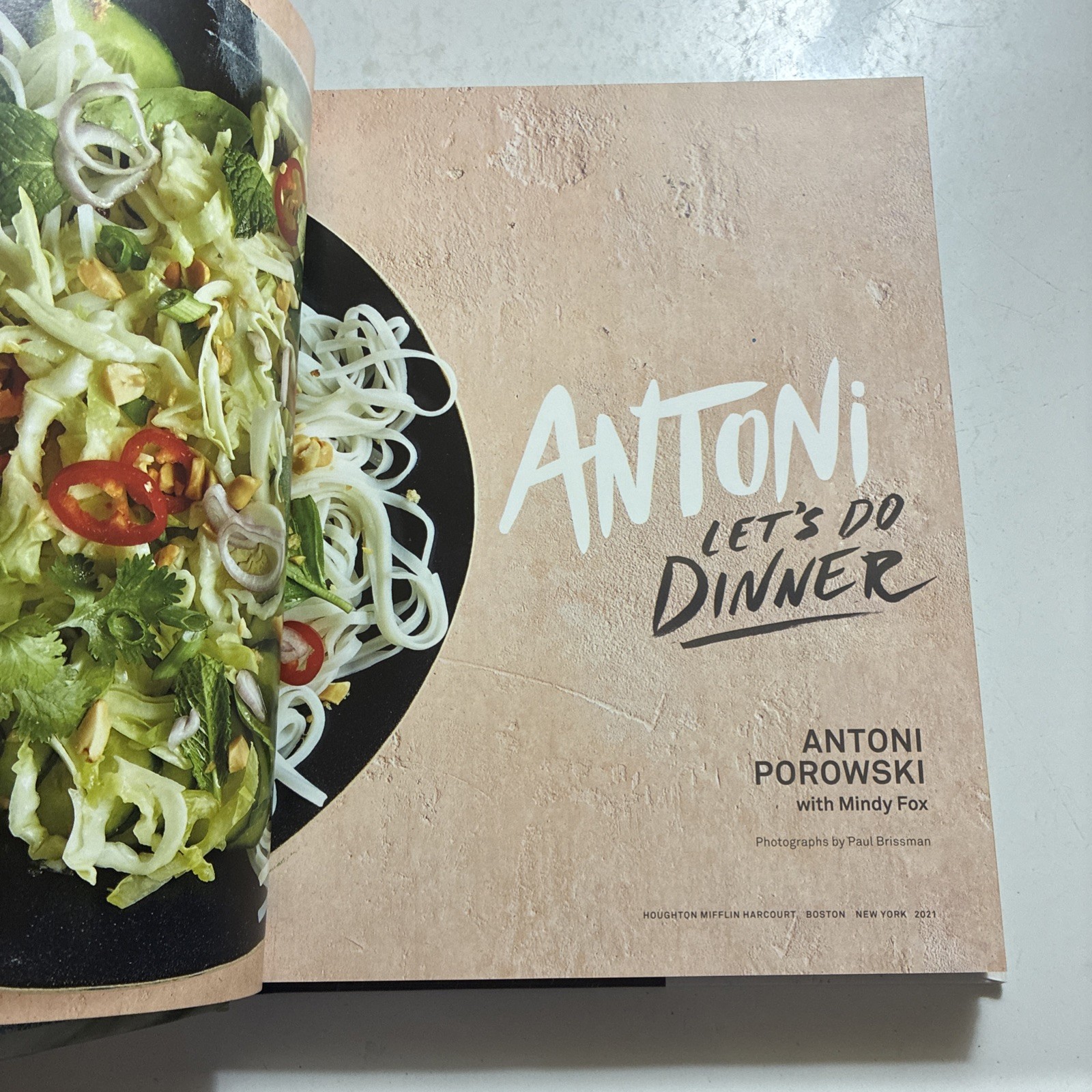 Signed Cookbook Let’s Do Dinner Antoni Porowski Cookbooks Book Books
