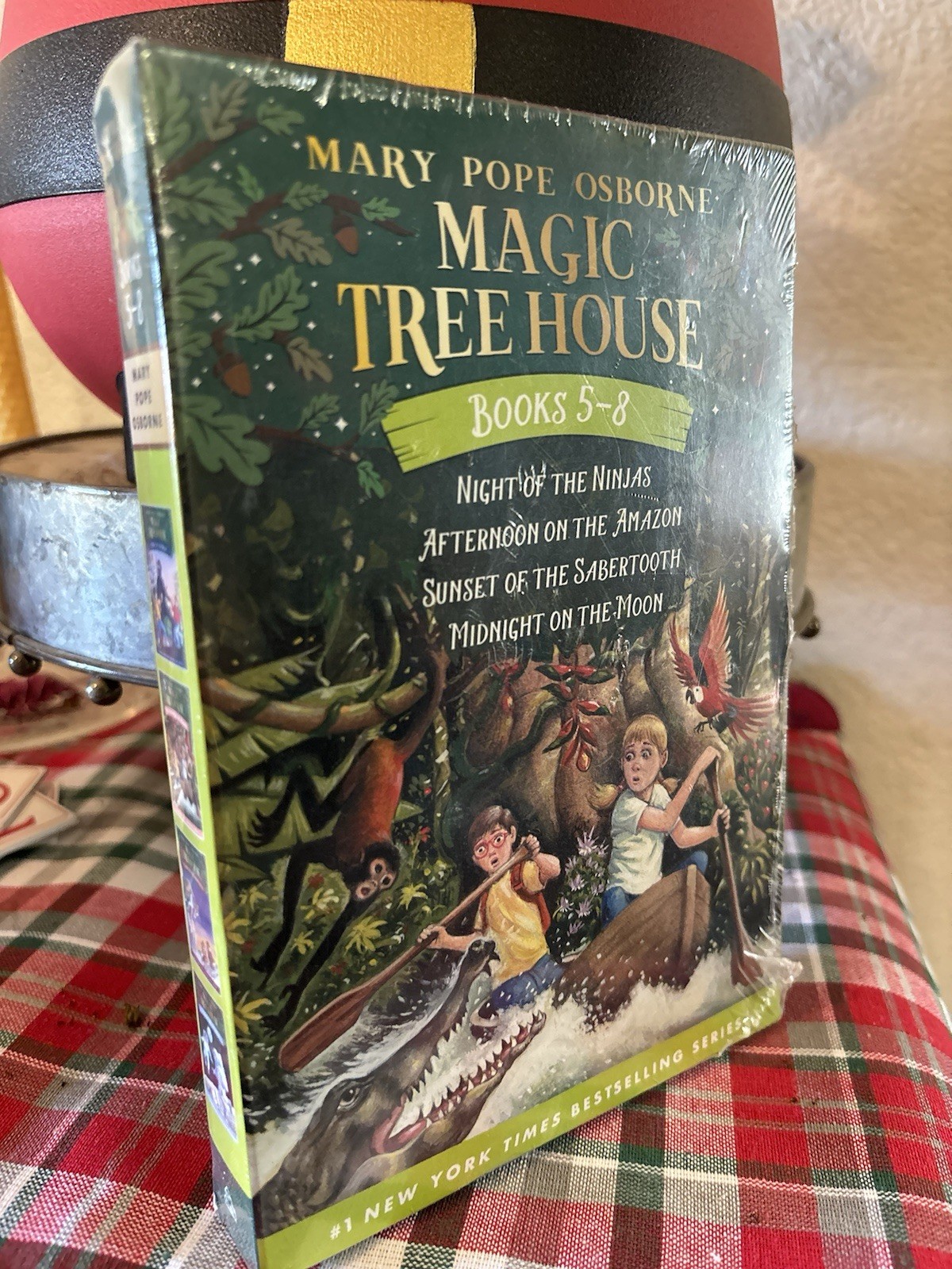 New and Sealed Magic Tree House: Books 5-8 Boxed Set Mary Pope Osborne