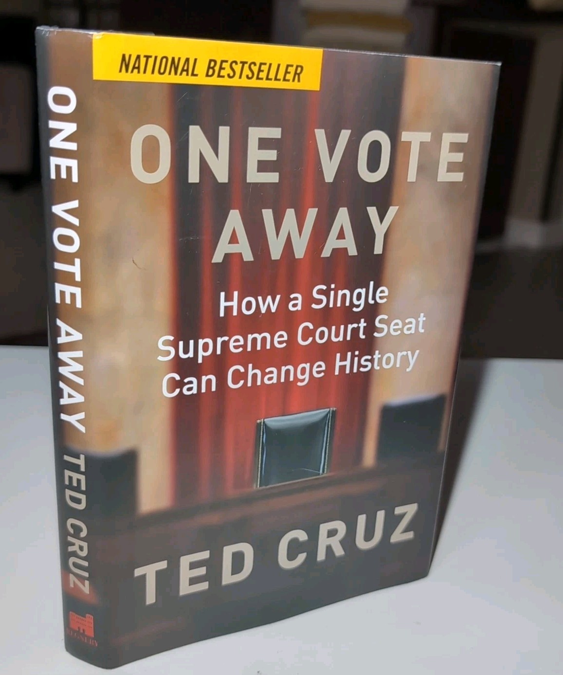 New,Signed, Ted Cruz, One Vote Away,2020, HC/DJ, Regnery Publishing 7th Printing