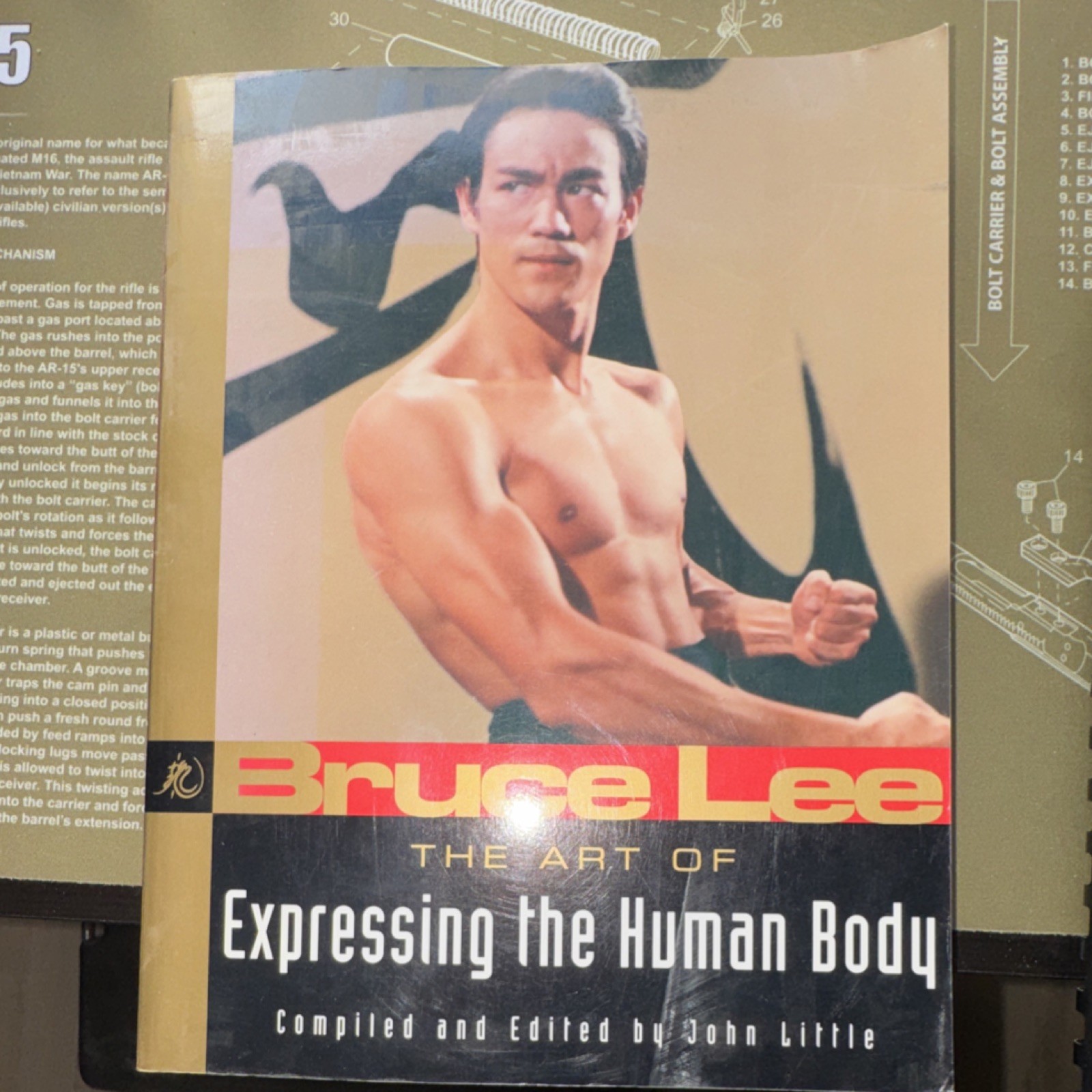 Bruce Lee The Art of Expressing the Human Body Bruce Lee Paperback Martial Arts