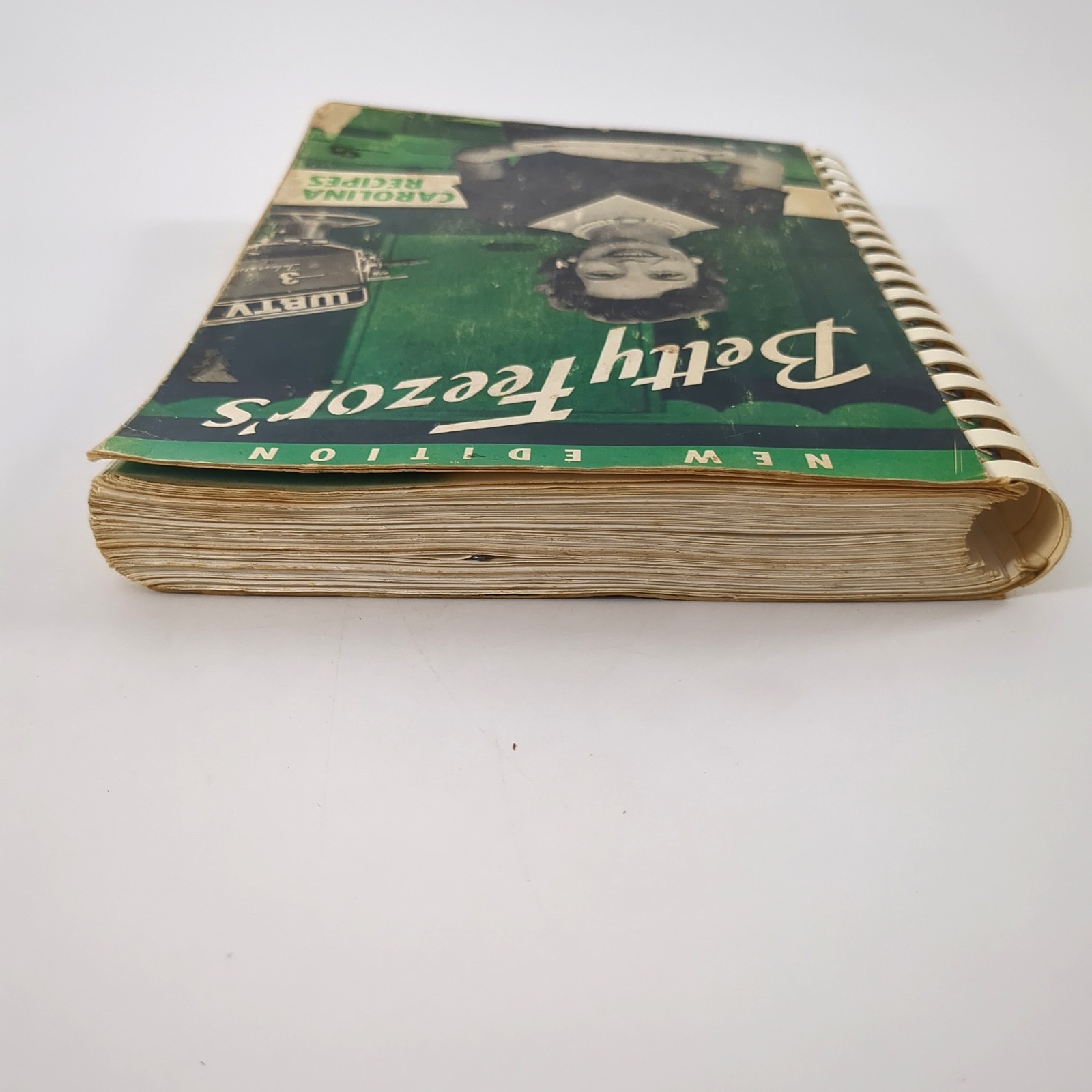 Betty Feezors Carolina Recipes WBTV Charlotte NC Television Cookbook Spiral 1964