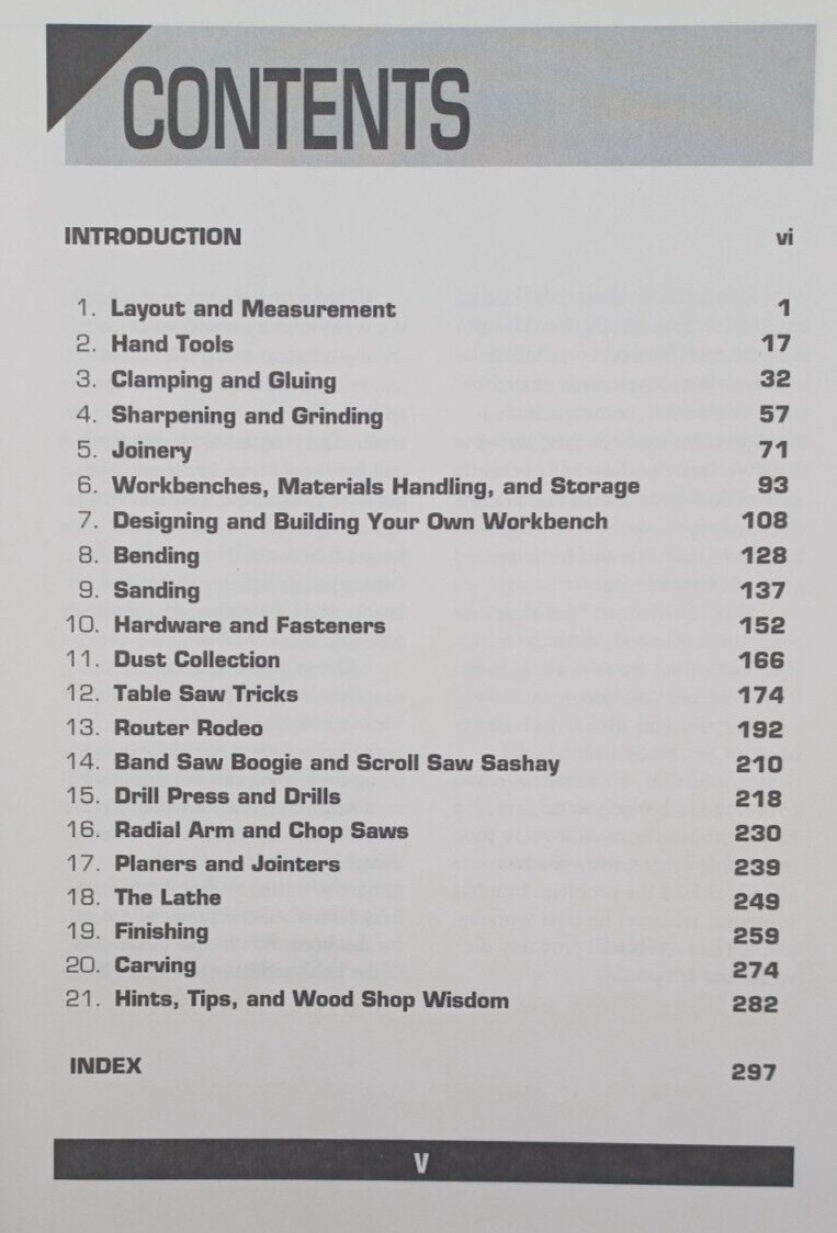 Shop Tips from America’s Best Woodworkers Expert Advice Hardback 312 Pages