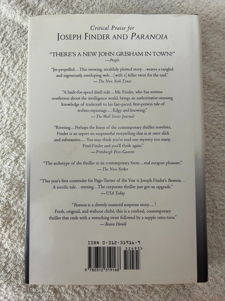 Joseph Finder, Stand Alone Novels: The Oligarch’s Daughter; Company Man