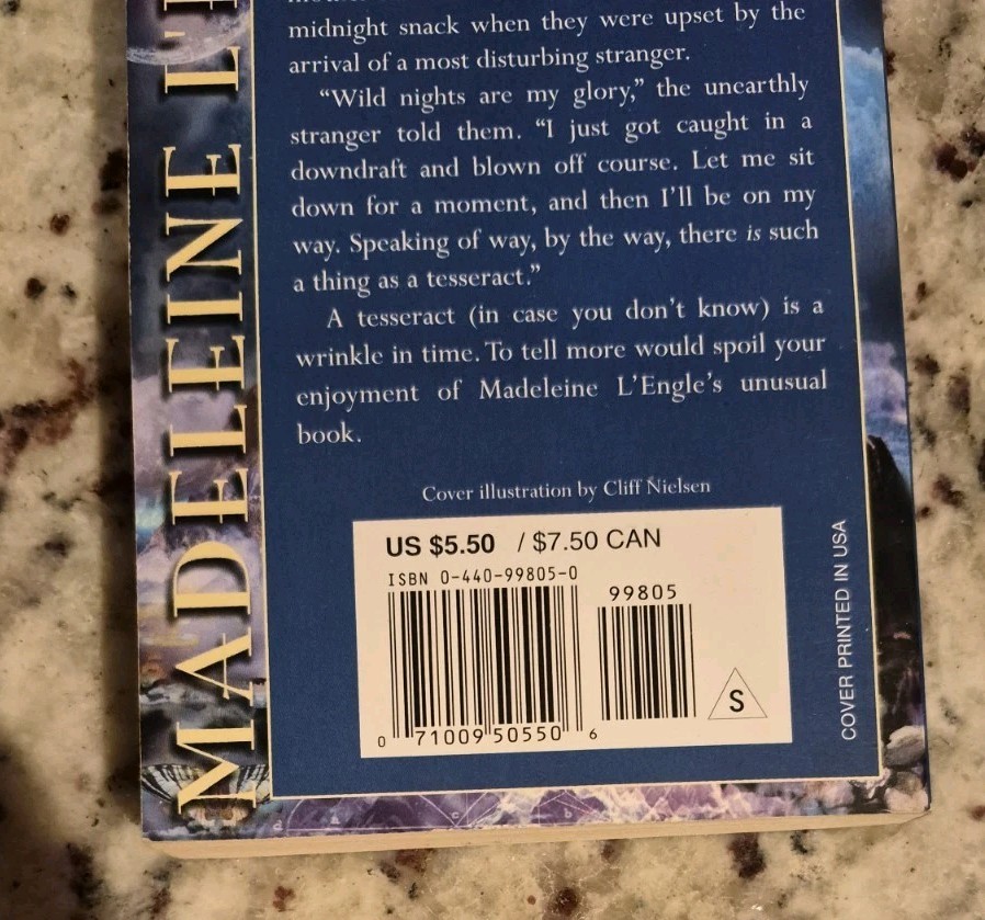 A Wrinkle in Time Paperback by Madeleine L ‘Engle