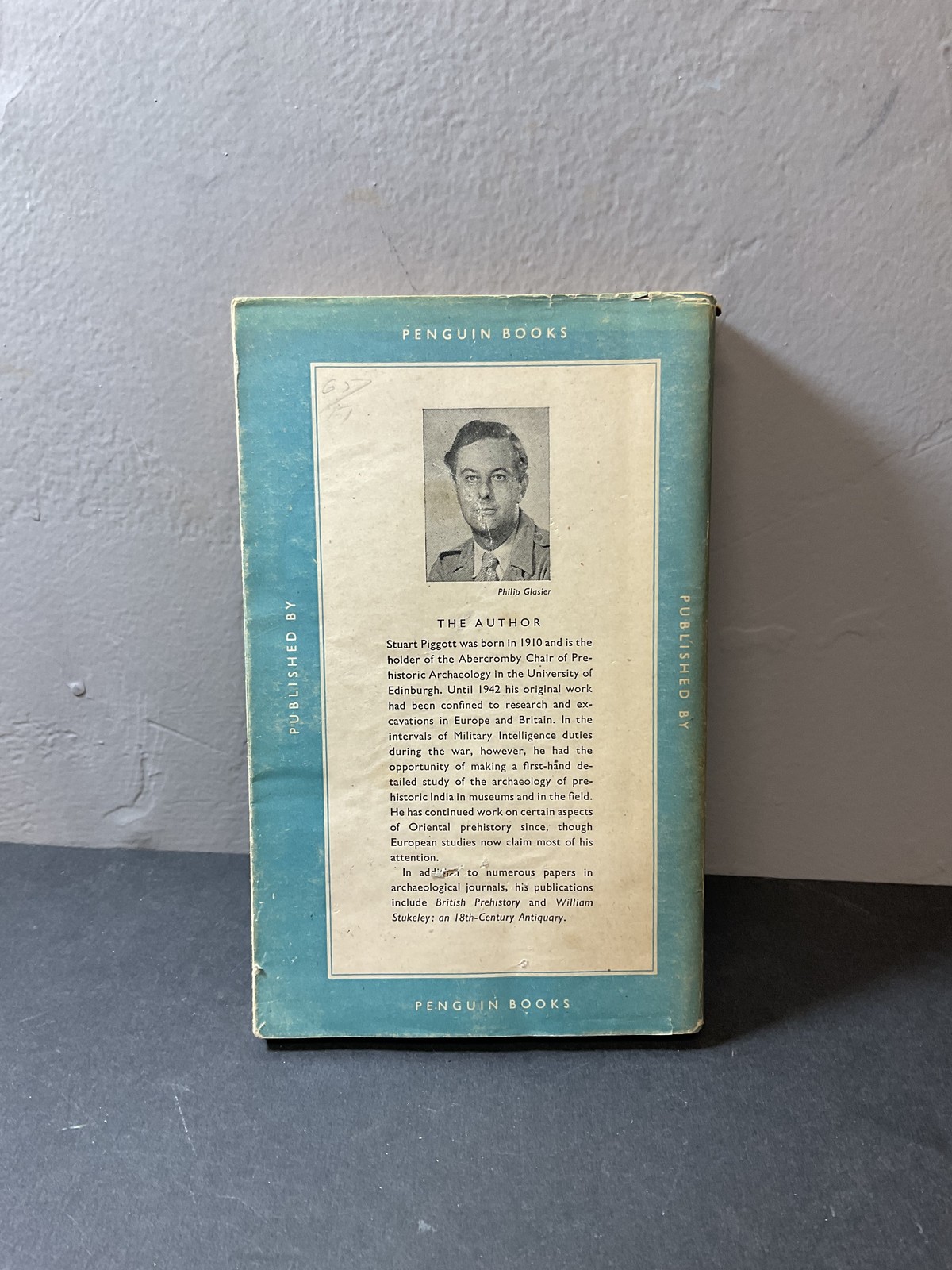 Prehistoric India Stuart Piggott 1950 Pelican Book Archaeology History Vintage
