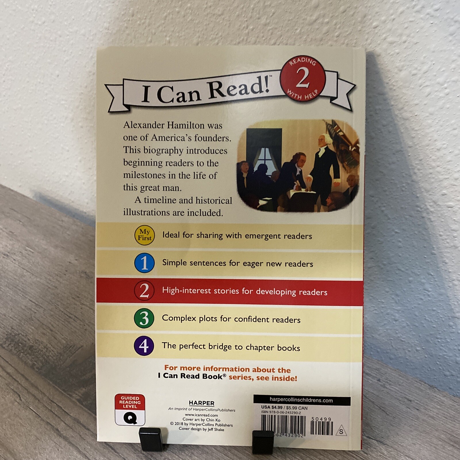 I Can Read Level 2 Ser.: Alexander Hamilton: a Plan for America by Sarah…