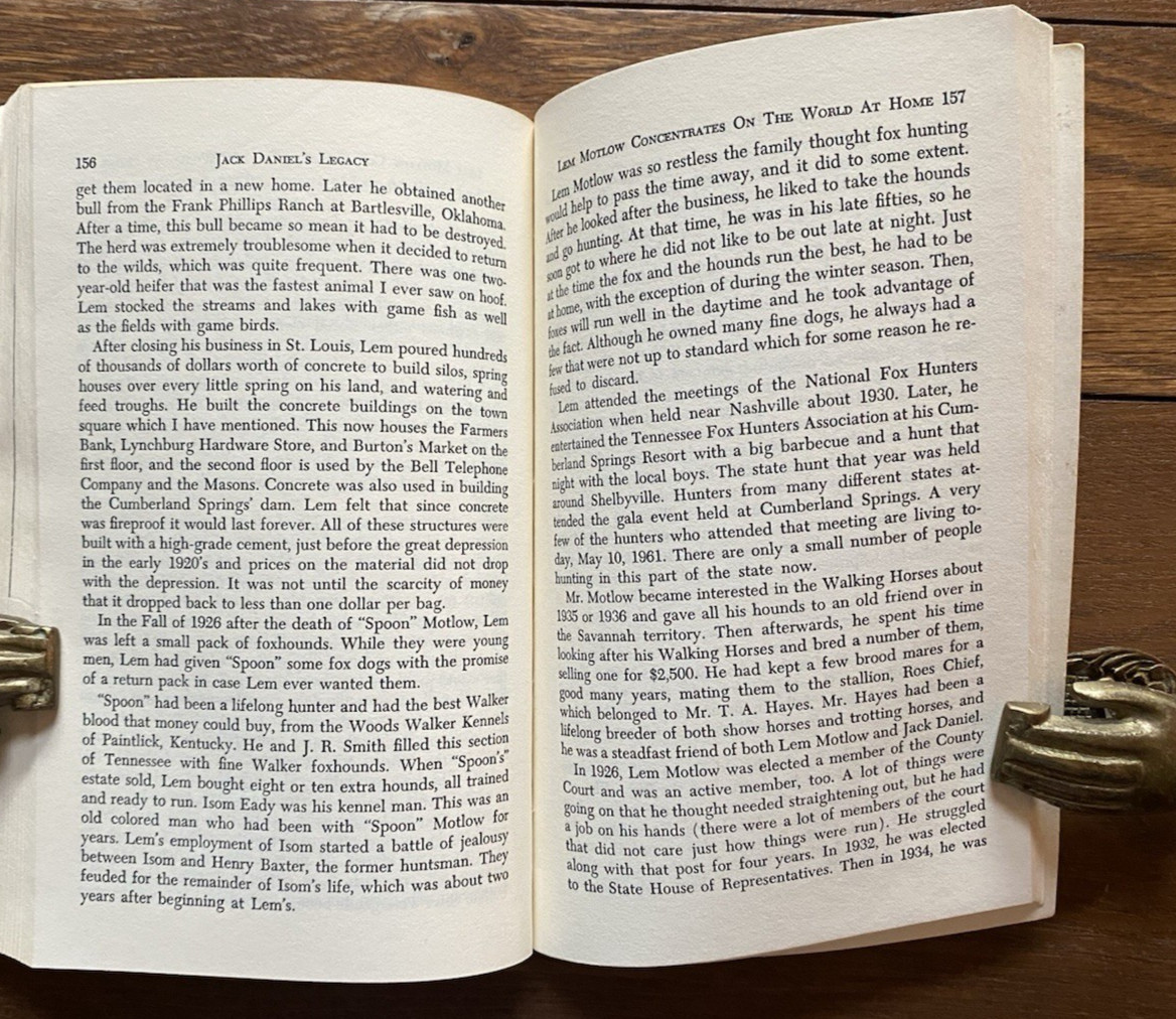 Jack Daniels Legacy 1967 Ben A Green Paperback