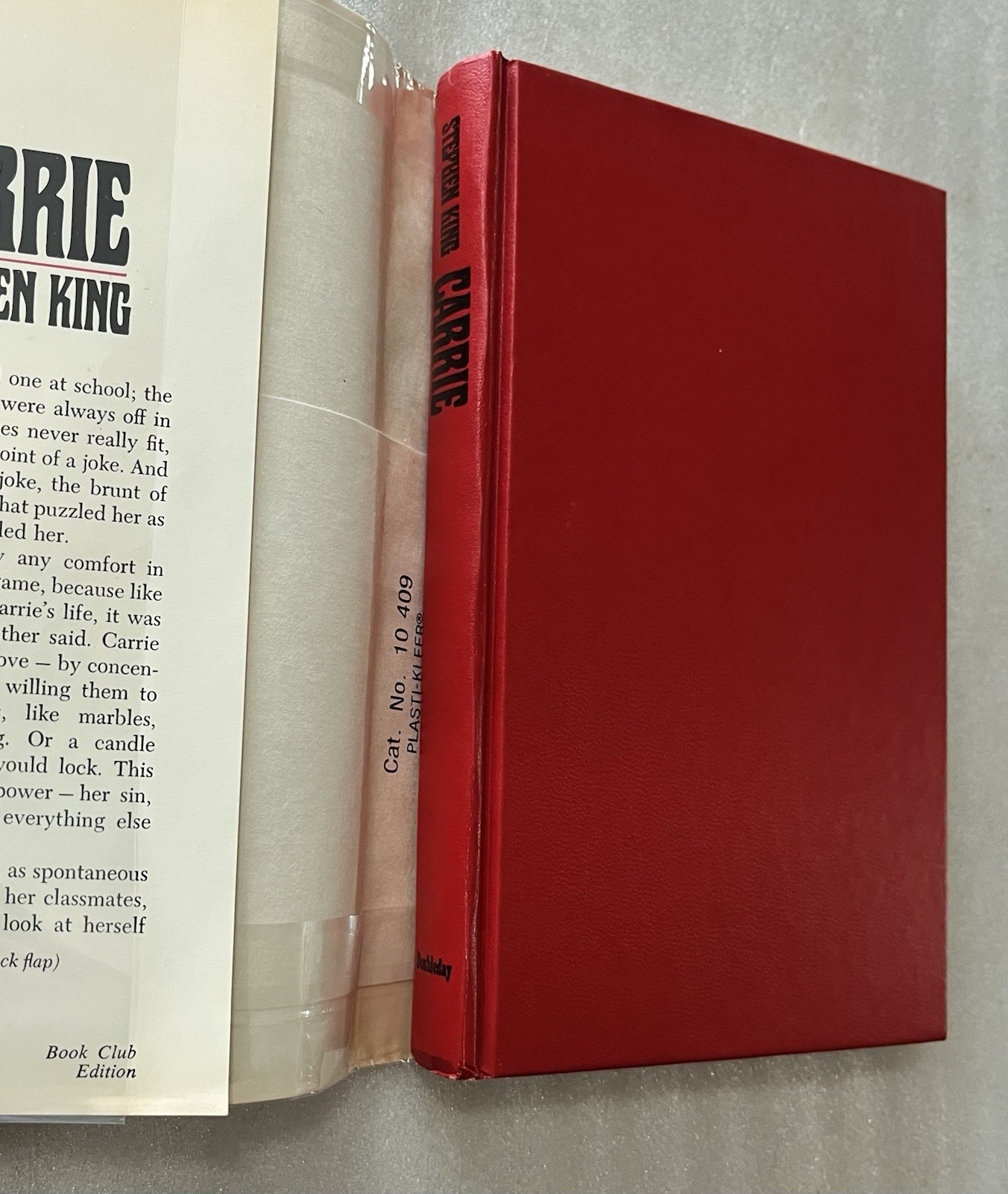 Stephen King – Carrie + Cujo + Christine Book Club HC Editions w Dust Jackets
