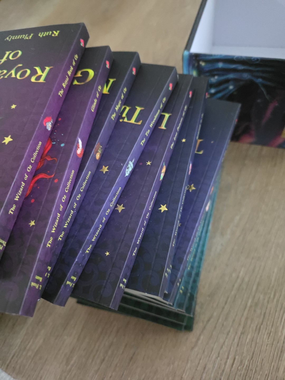 The Wizard Of Oz Complete Collection by L. Frank Baum Box Set 15 Books Slipcase