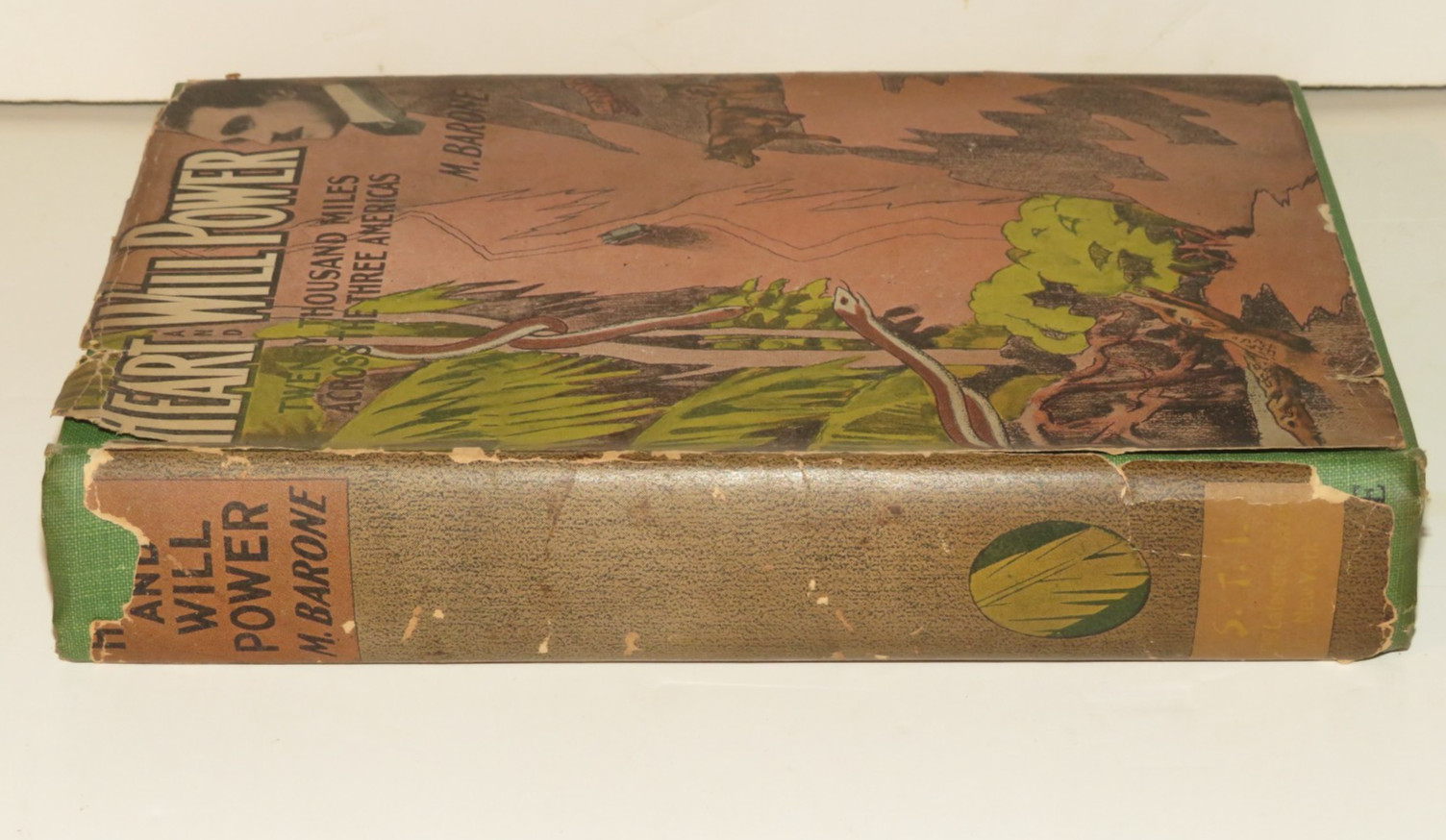 1930 Heart & Will Power Mario Barone First Edition Dust Jacket