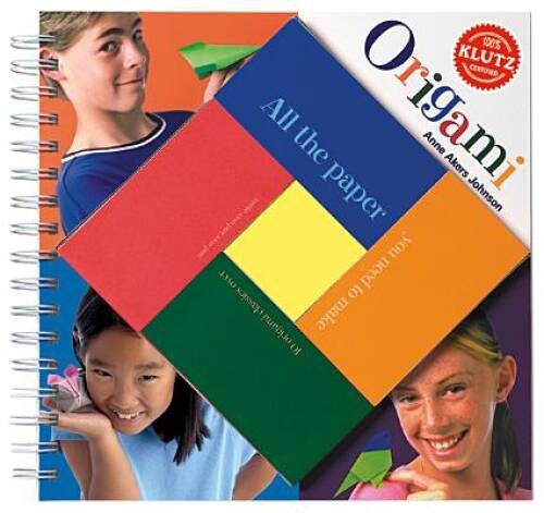 Origami (Klutz) – Spiral-bound By Johnson, Anne Akers – VERY GOOD