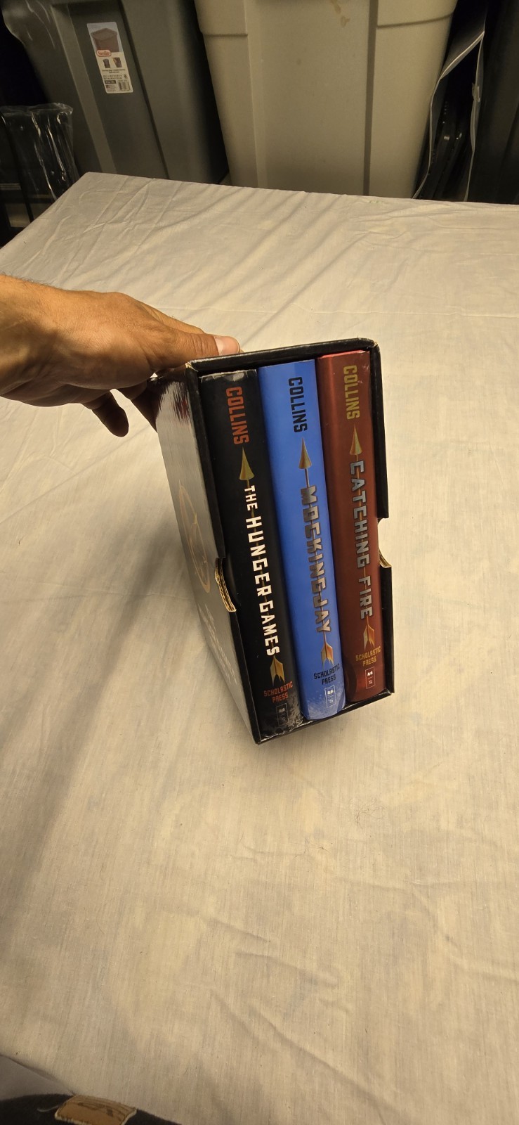 Hunger Games Trilogy Boxed Set Set by Suzanne Collins (2010, Quantity Pack)
