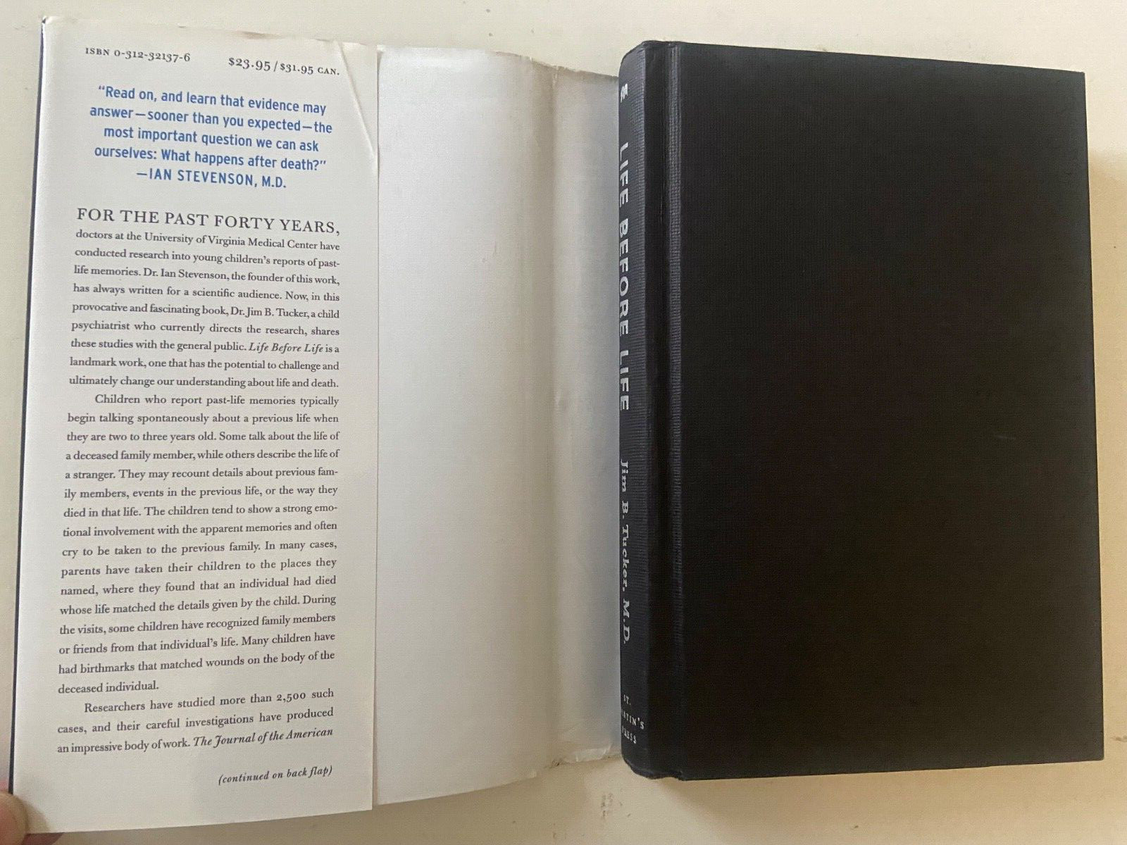Life Before Life : A Scientific Investigation of Children’s Memories of Previous