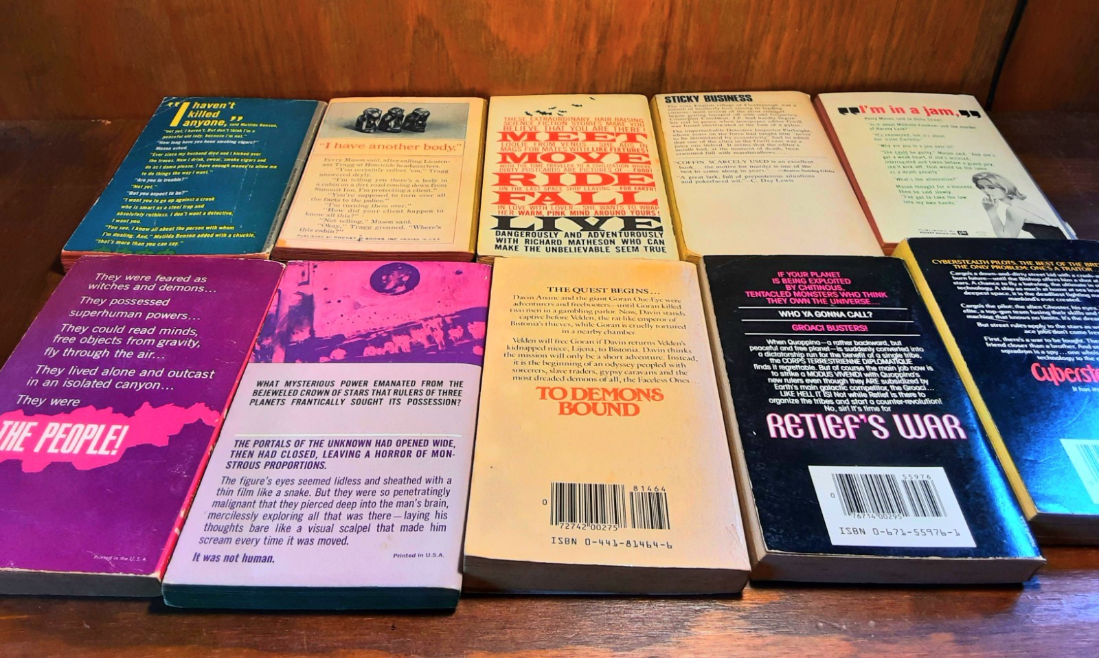Wholesale Lot 70 Misc Vintage Sci-Fi/Fantasy Paperback Books Poul Anderson More