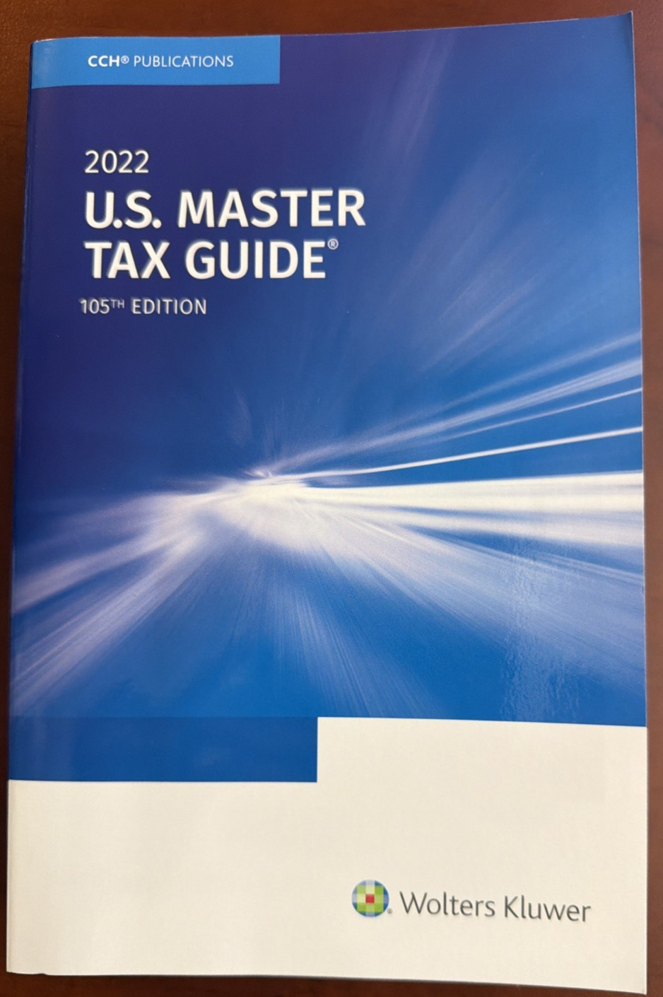 2021-2024 U.S. Master Tax Guide Lot of 4 Wolters Kluwer Tax Reference Books