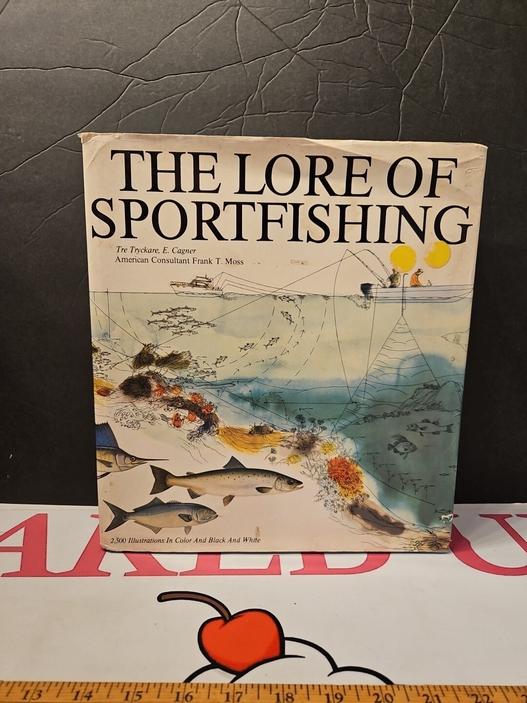 THE LORE OF SPORTFISHING BY TRE TRYCKARE & CAGNER HARDCOVER BOOK 1976