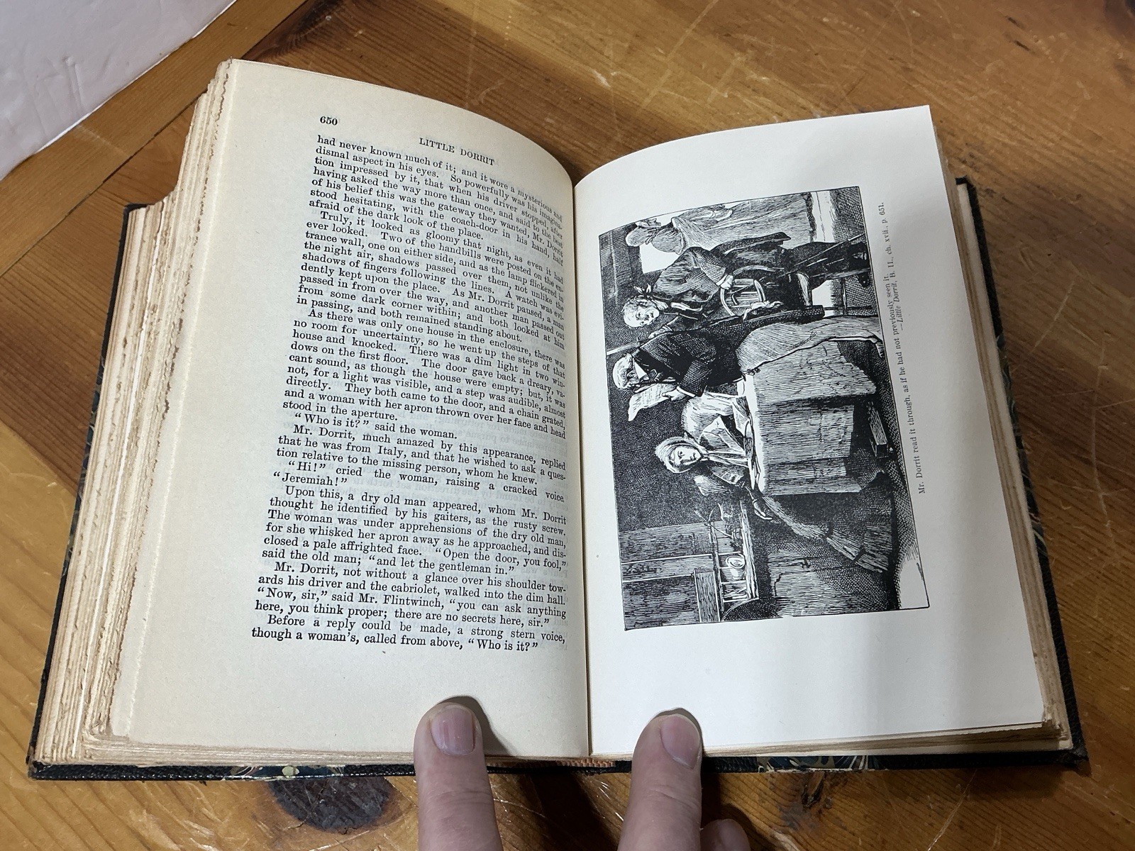 The Works Of Charles Dickens LITTLE DORRIT Leather 1878 Deluxe Edition Jefferson