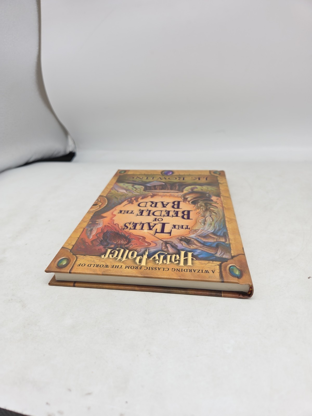 Harry Potter The Tales Of Beedle The Bard J K Rowling 1st Edition Auto Signed