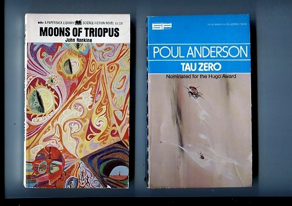 VINTAGE SF P/B LOT(6) RICHARD POWERS COVERS 1957-1976