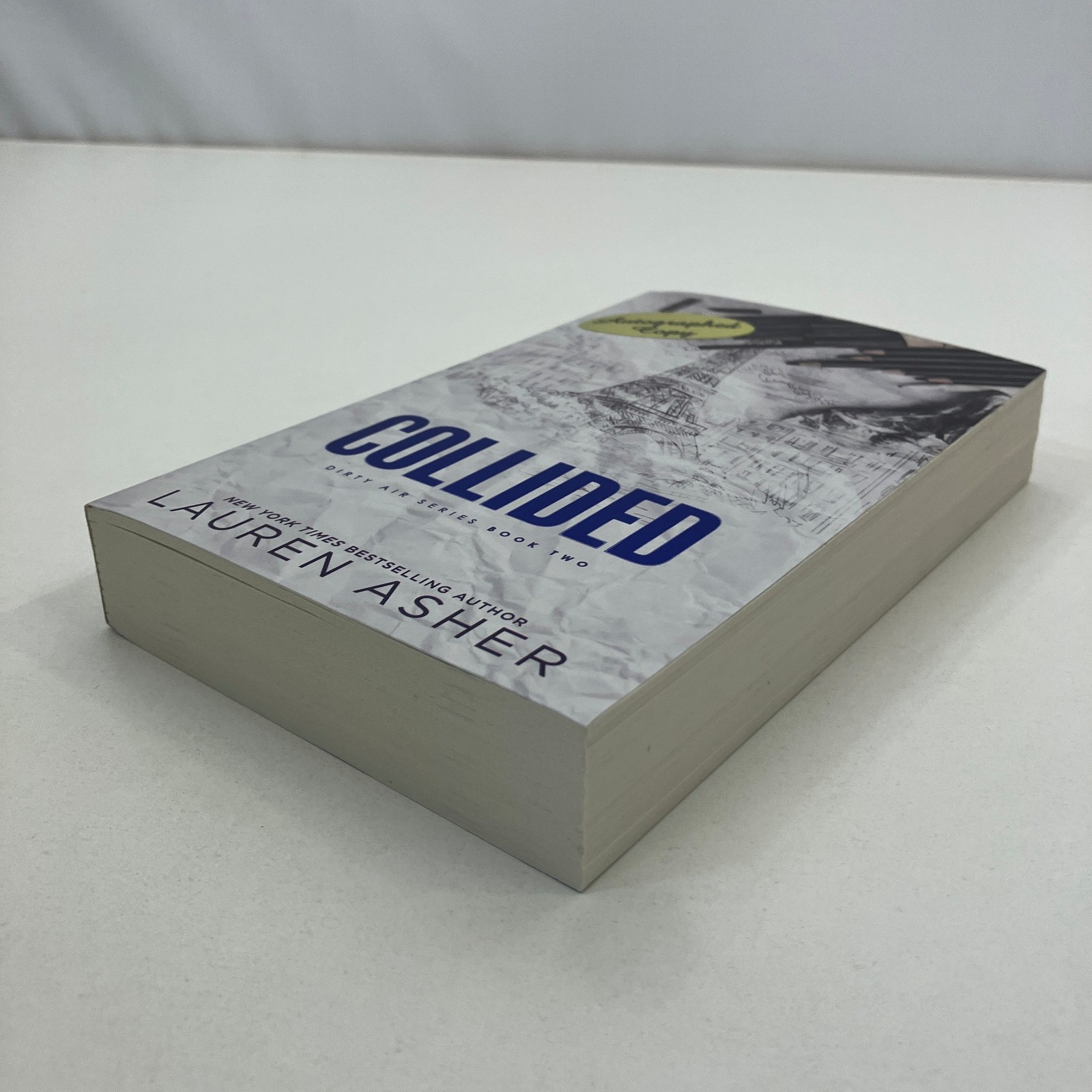 SIGNED Collided Dirty Air Series Book 2 Lauren Asher 2024 TPB New Adult Romance