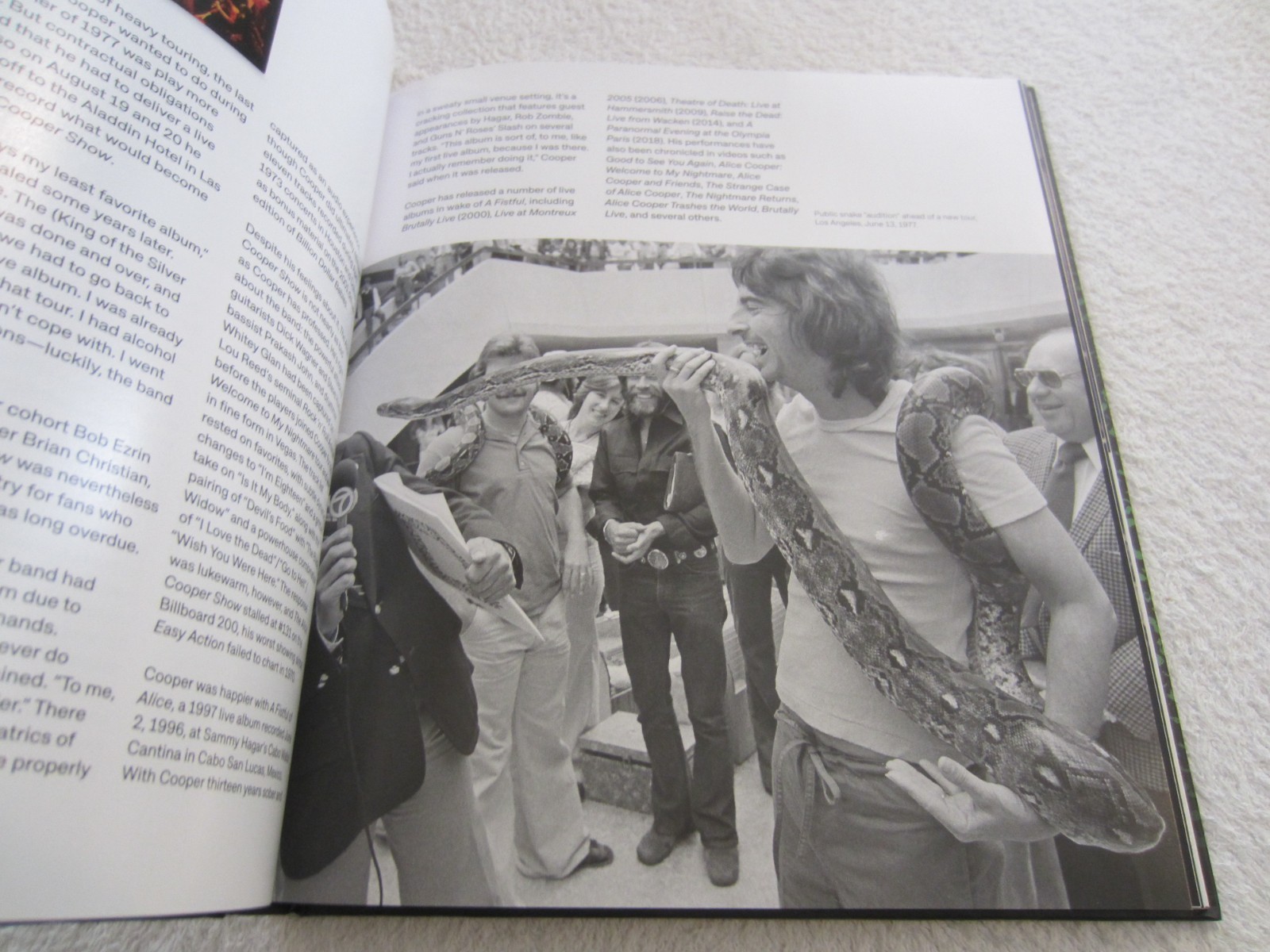 Alice Cooper @ 75 by Gary Graff – 2025 Illustrated Hardcover Book